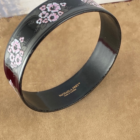 Vintage MICHAELA FREY handmade Pink Flowers - Picture 6 of 10